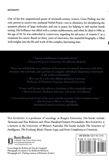 Бумажная книга «Linus Pauling: A Life In Science And Politics», авторов Тед Герцель, Бен Герцель - фото №2 - миниатюра