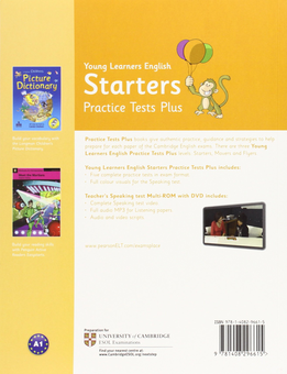 Паперова книга «Young Learners English. Practice Tests Plus. Starters Students' Book», автор Марселла Банкетті - фото №2 - мініатюра