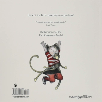 Паперова книга «Monkey and Me», автор Емілі Греветт - фото №2 - мініатюра