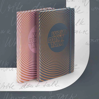  «Блокнот Leuchtturm1917 Write don't talk Антрацит Крапка (361751)», бренду Leuchtturm1917 - фото №4 - мініатюра