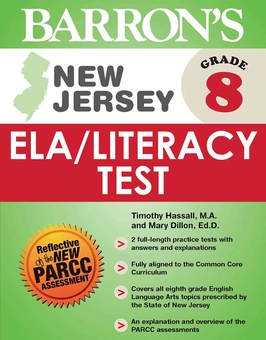 Бумажная книга «Barron's New Jersey Grade 8 ELA/Literacy Test», автор Мэри Диллон - фото №1 - миниатюра