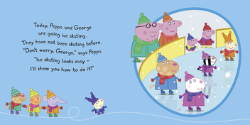 Бумажная книга «Peppa Pig: Peppa Goes Ice Skating» - фото №3 - миниатюра