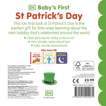 Бумажная книга «Baby's First St Patrick's Day» - фото №2 - миниатюра