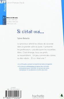 Паперова книга «Si c'e'tait vrai (+ audio CD)», автор Sylvie Bataille - фото №2 - мініатюра