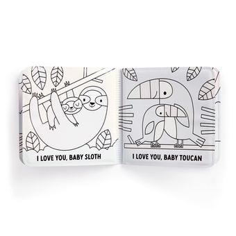 Бумажная книга «I Love You, Baby Color Magic Bath Book» - фото №4 - миниатюра