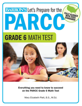 Паперова книга «Let's Prepare for the PARCC Grade 6 Math Test», автор Мэрі Елізабет Платт - фото №1 - мініатюра