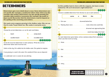 Бумажная книга «Minecraft English Ages 8-9: Official Workbook» - фото №4 - миниатюра