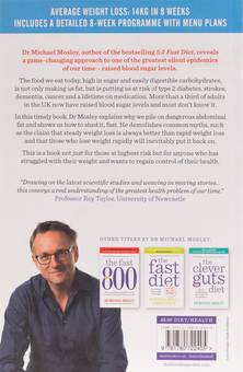 Бумажная книга «The 8-Week Blood Sugar Diet. Lose weight fast and reprogramme your body», автор Майкл Мосли - фото №2 - миниатюра