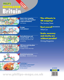 Бумажная книга «Philip's Navigator Britain Easy Use Format» - фото №2 - миниатюра
