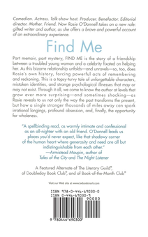 Бумажная книга «Find Me», автор Рози О’Доннелл - фото №2 - миниатюра