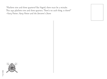 Бумажная книга «Harry Potter and the Philosopher’s Stone Enchanted Postcard Book» - фото №3 - миниатюра