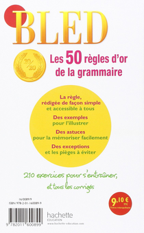 Бумажная книга «Les 50 Re'gles d'or de la grammaire», автор Daniel Berlion - фото №3 - миниатюра