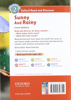 Бумажная книга «Oxford Read and Discover: Level 2: Sunny and Rainy», автор Louise Spilsbury - фото №2 - миниатюра