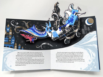 Паперова книга «The Snow Queen», автор Леслі Барнс - фото №5 - мініатюра