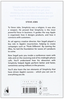 Паперова книга «Insanely Simple: The Obsession That Drives Apple's Success», автор Кен Сегал - фото №2 - мініатюра
