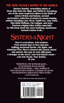 Паперова книга «Sisters of the Night», авторів Барбара Хемблі, Мартін Г. Грінберг - фото №2 - мініатюра