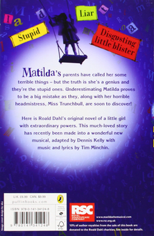 Бумажная книга «Matilda (Theatre Tie-in)», автор Роальд Даль - фото №2 - миниатюра