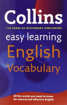 Паперова книга «Collins Easy Learning English Vocabulary.» - фото №1 - мініатюра