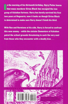 Бумажная книга «Harry Potter and the Prisoner of Azkaban», автор Джоан Роулинг - фото №2 - миниатюра