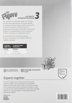 Бумажная книга «Cambridge English Flyers 3 for Revised Exam from 2018 Answer Booklet» - фото №2 - миниатюра