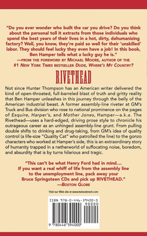 Бумажная книга «Rivethead. Tales from the Assembly Line», автор Бен Хэмпер - фото №2 - миниатюра