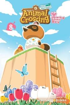 Паперова книга «Animal Crossing. New Horizons. Volume 8. Deserted Island Diary», автор Коконасу Румба - фото №1 - мініатюра