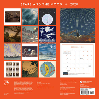 Бумажная книга «Stars and the Moon 2020 Wall Calendar» - фото №2 - миниатюра