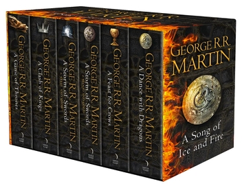 洋書 Game of Thrones Book Collection Книга «A Game of Thrones: The Story Continues. The Complete Boxset