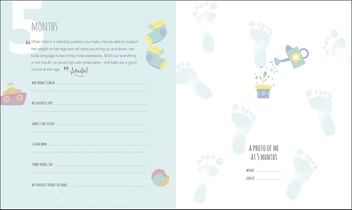 Бумажная книга «Baby's First Year Journal», автор Аннабель Кармель - фото №4 - миниатюра