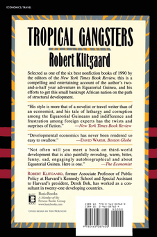 Бумажная книга «Tropical Gangsters : One Man's Experience With Development And Decadence In Deepest Africa», автор Роберт Клитгаард - фото №2 - миниатюра