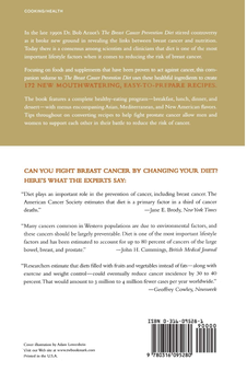Паперова книга «The Breast Health Cookbook. Fast and Simple Recipes to Reduce the Risk of Cancer», авторів Боб Арнот, Рита Мітчелл, Барбара Сазерленд - фото №2 - мініатюра