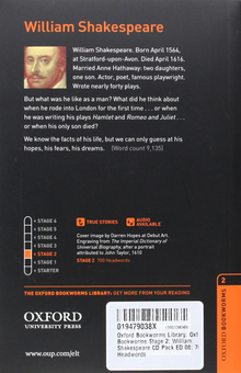 Бумажная книга «William Shakespeare Audio CD Pack. Level 2», автор Дженнифер Бассетт - фото №2 - миниатюра