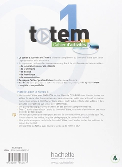 Паперова книга «Totem: Niveau 1: Cahier d'activites (+ CD audio)», авторів Jean-Thierry Le Bougnec, Marie-José Lopes - фото №3 - мініатюра