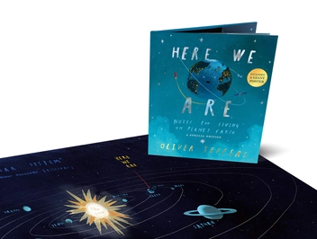 Паперова книга «Here We Are: Notes for Living on Planet Earth - A Special Edition», автор Олівер Джеферс - фото №2 - мініатюра