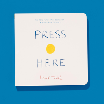 Бумажная книга «Press Here», автор Эрве Тюлье - фото №9 - миниатюра