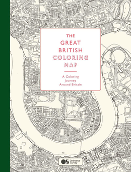 Бумажная книга «The Great British Colouring Map. A Colouring Journey Around Britain» - фото №1 - миниатюра