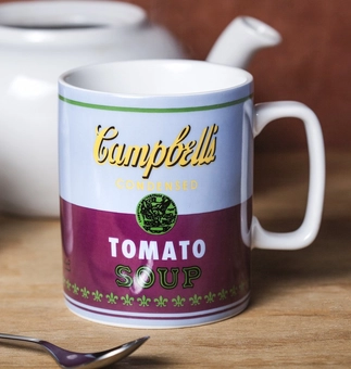 Бумажная книга «Andy Warhol Campbell's Soup Red Violet Mug» - фото №3 - миниатюра