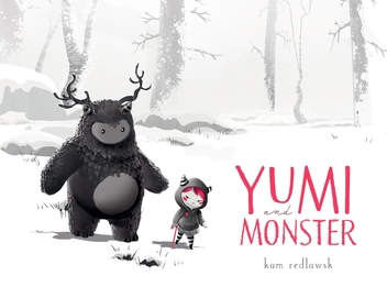 Бумажная книга «Yumi and Monster», автор Кэм Редлавск - фото №1 - миниатюра