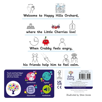 Бумажная книга «Crabby Calms Down» - фото №2 - миниатюра