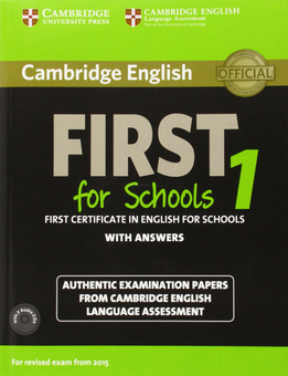 Паперова книга «Cambridge English First 1 for Schools for Revised Exam from 2015 (+ 2 CDs)» - фото №1 - мініатюра