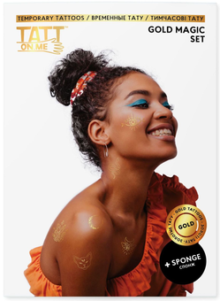 «Временные тату TATTon.me Gold Magic Set», бренда TATTon.me - фото №1 - миниатюра