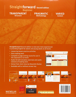 Паперова книга «Straightforward (2nd Edition) Beginner Workbook with Key & Audio CD», авторів Ліндсей Клендфілд, Адріан Теннант - фото №2 - мініатюра