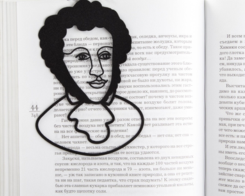 «Закладка для книг Atelier Article А.С. Пушкин (16190167122667)», бренда Atelier Article - фото №4 - миниатюра