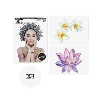 «Временные тату TATTon.me Bali Flowers set», бренда TATTon.me - фото №3 - миниатюра