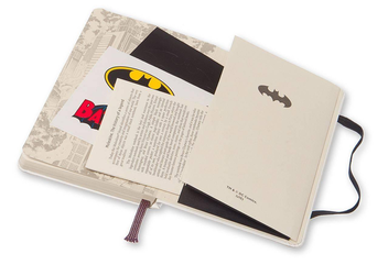  «Карманная записная книжка Moleskine Batman Белая в линию LEBA01MM710 (805-22-0440-091-1, LEBA01MM710)», бренда Moleskine - фото №3 - миниатюра