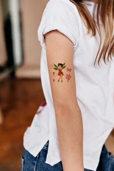  «Тимчасове тату Tattooshka Чарівні феї (WS-E039)», бренда Tattooshka - фото №3 - миниатюра