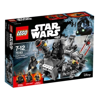 «Конструктор LEGO Star Wars Превращение в Дарта Вейдера (75183)», бренда LEGO - фото №2 - миниатюра