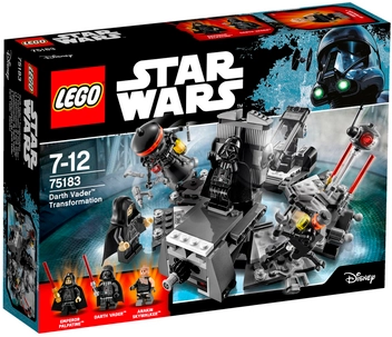 «Конструктор LEGO Star Wars Превращение в Дарта Вейдера (75183)», бренда LEGO - фото №1 - миниатюра
