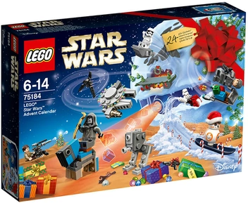  «Конструктор LEGO Star Wars Новогодний календарь 2018 (75184)», бренда LEGO - фото №1 - миниатюра