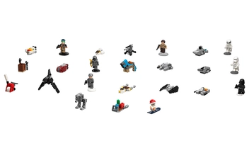  «Конструктор LEGO Star Wars Новогодний календарь 2018 (75184)», бренда LEGO - фото №4 - миниатюра
